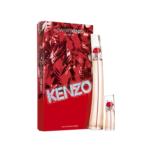 FLOWER BY KENZO EAU DE VIE 100ML + TRAVEL SPRAY 15ML SET